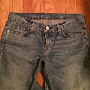 J. CREW Toothpick jeans