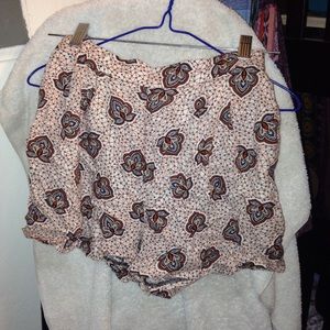 Loose Printed Shorts