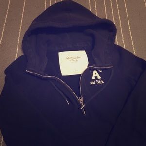 Navy Abercrombie & Fitch Hoddie Small