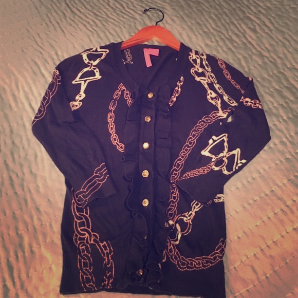 Charlotte 3/4 sleeve link cardigan