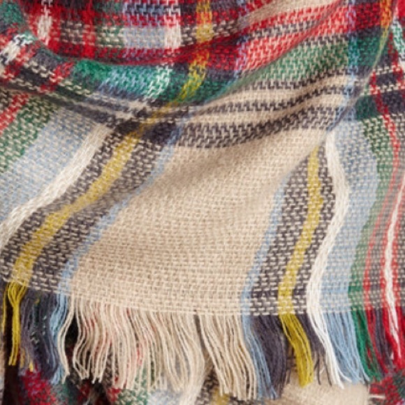 Tartan plaid blanket scarf 🍁🍂 brand new - Picture 2 of 4