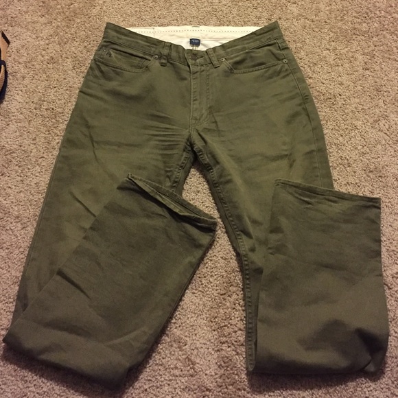 Olive green polo pants Clearance