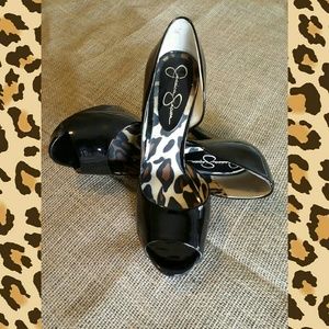 Jessica Simpson Peep Toe Heels