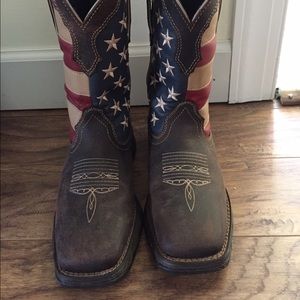 Women's Durango patriotic cowboy riding boot