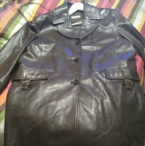 Leather jacket
