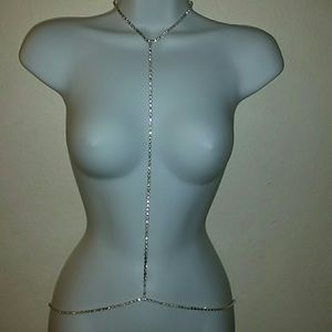 New Crystals body chain