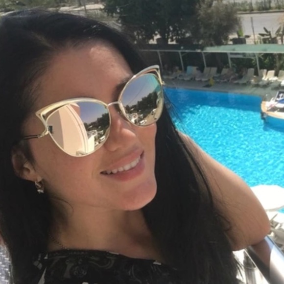 ✨Hot Cat Eye Mirror Sunglasses - Picture 4 of 4