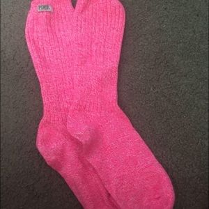 VS PINK crew socks