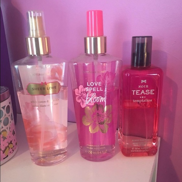 Lot of Victoria's Secret perfumes