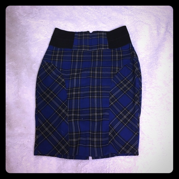 High waist pencil skirt