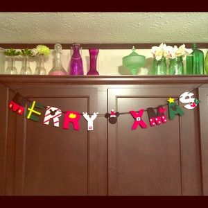 Mickey & Minnie Mouse Christmas banner