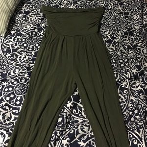 Olive green jumpsuit