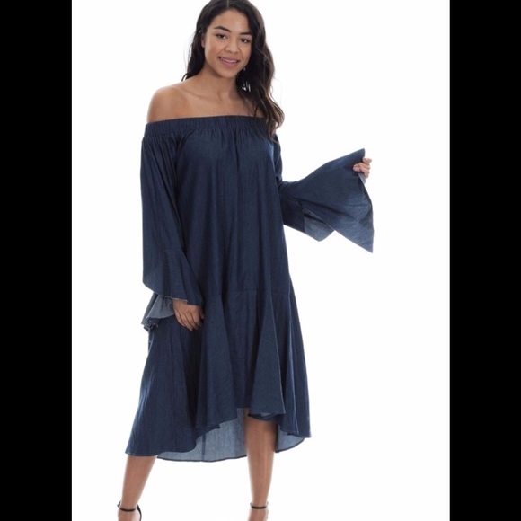 Denim dress