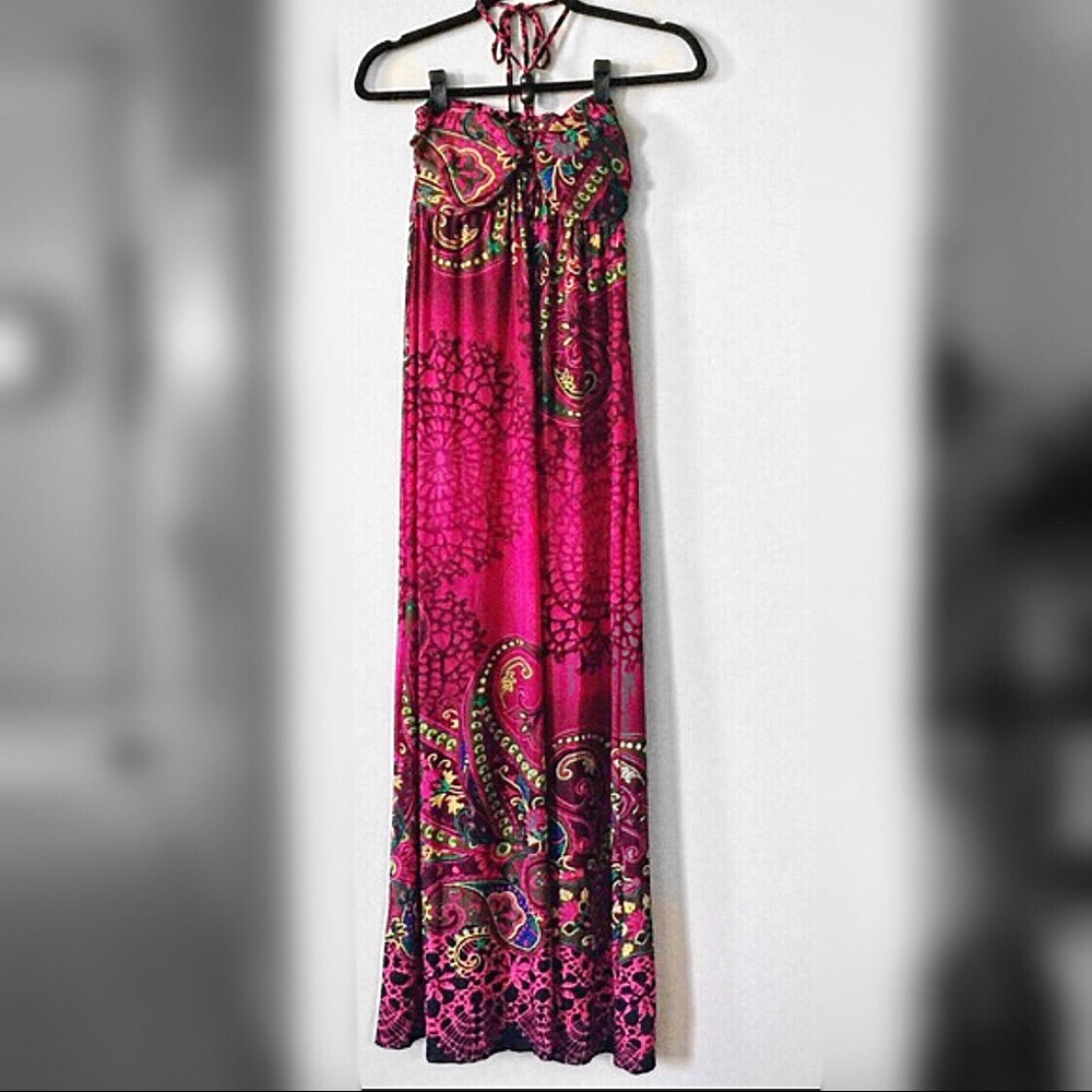 Fuchsia Fabulousness Maxi Dress