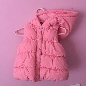 Gymboree vest sz12-24 months melon color Gourgeous