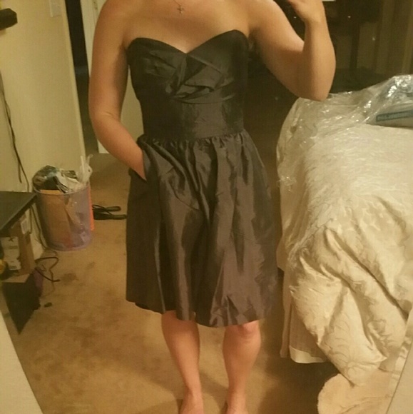 Bridesmaid coctail evening dress - Picture 3 of 4