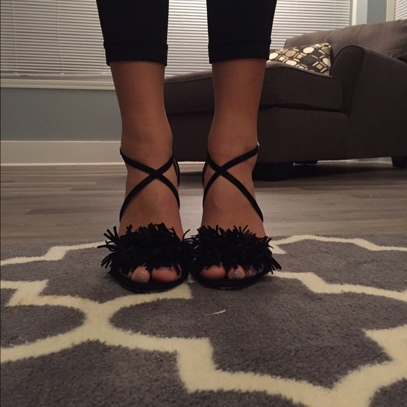 Sam Edelman fringe heels