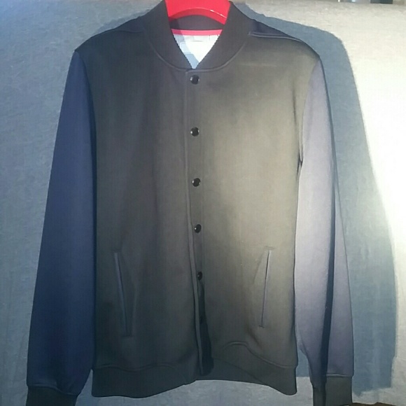FIVE FOUR Men's Black/Blue Tech Track Lounge