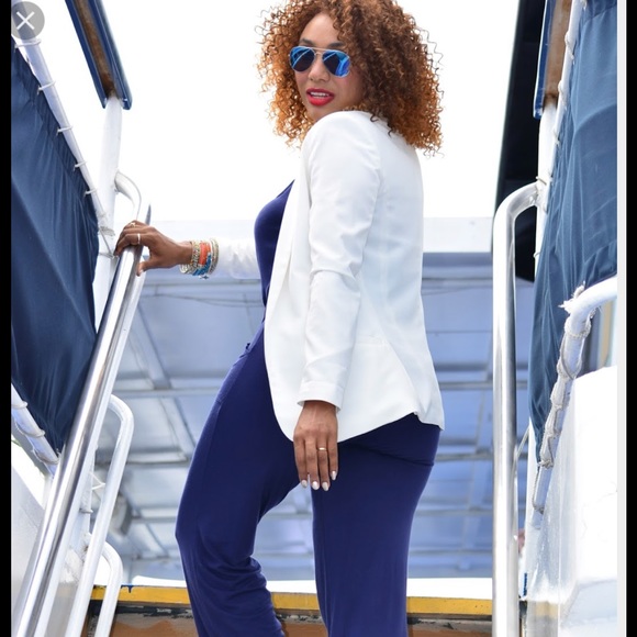 🎉HP🎉So Chic Winter White Statement Blazer - Picture 2 of 6