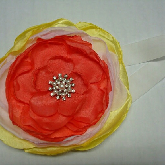 πNWTπ Orange Yellow Headband - Picture 2 of 2