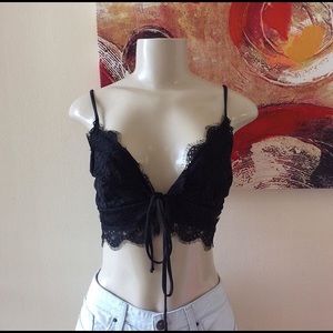 Nasty Gal Black Bralette