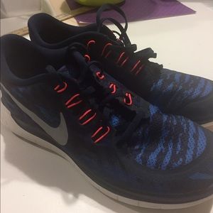 Men's Nike Free 5.0 athletic shoes