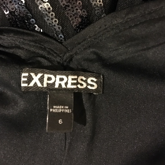 Express size 6 short sequin dress - Picture 3 of 4