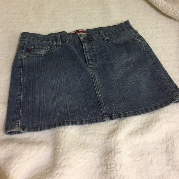 Select brand size junior 9 jean skirt