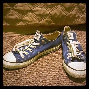 Blue Converse