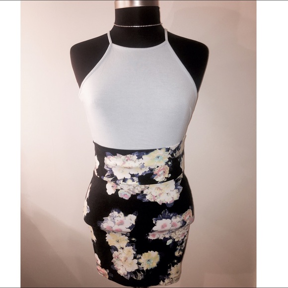 Floral Pencil Skirt