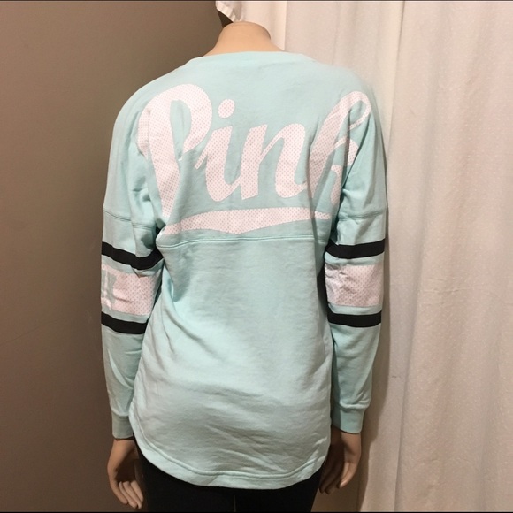 ❌SOLD❌ Victoria's Secret PINK Varsity Crew - Picture 2 of 4