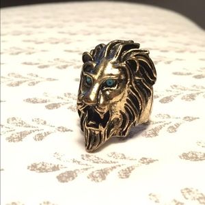 Bronze Lion Ring