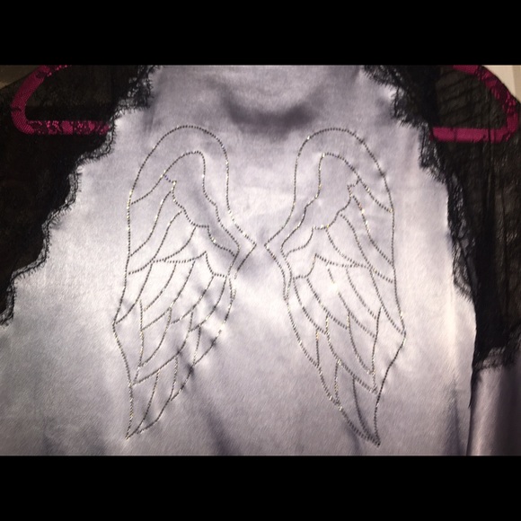 Victoria's secret silk robe!