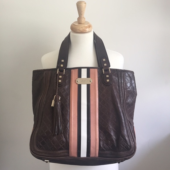 L.A.M.B. Leather handbag