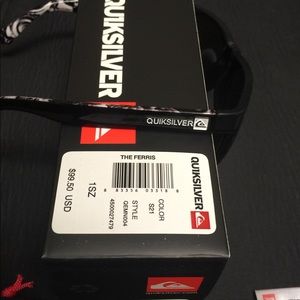 New QuikSilver sunglasses