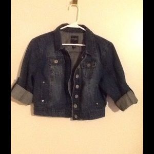 Cropped Jean Jacket