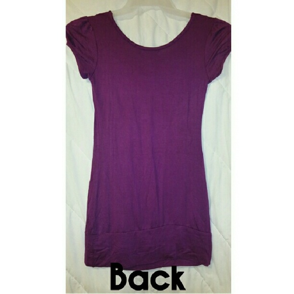 💜Girl "CASUAL LAND"Pullover purple blouse. - Picture 2 of 4