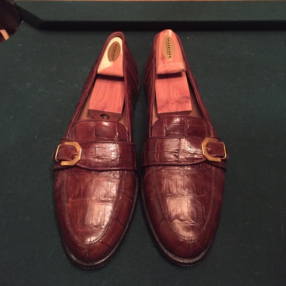 Belvedere Genuine crocodile men's Dress shoe