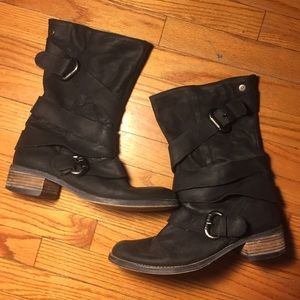 Steve Madden Buckle Boots