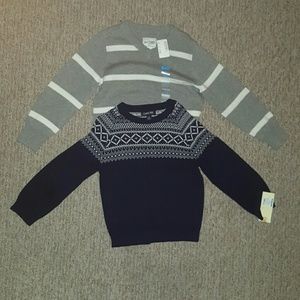Boys size 4 and 4t sweaters