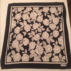 Vintage Christian Dior Scarf Floral