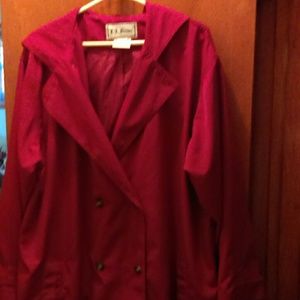 L L Bean raincoat