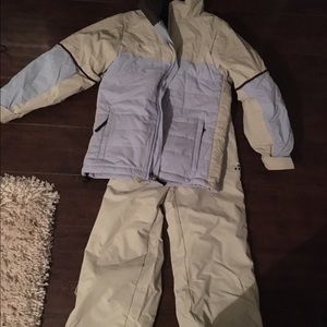 Ski pants and jacket set