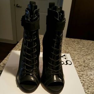 Gwen Stefani Black Booties