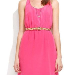 Madewell Racerback Silk Party Dress