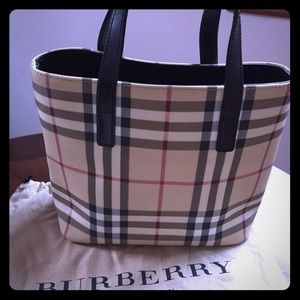 Burberry small tote. Bag included