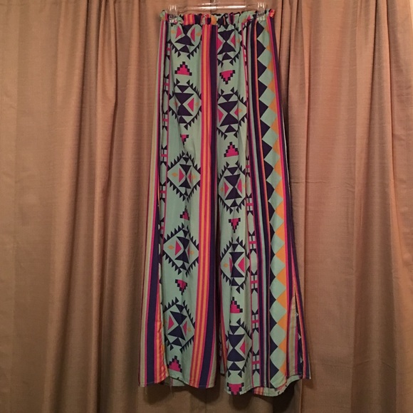 Palazzo printed pants