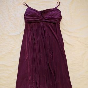 Max & Cleo Pleated Cocktail Dress