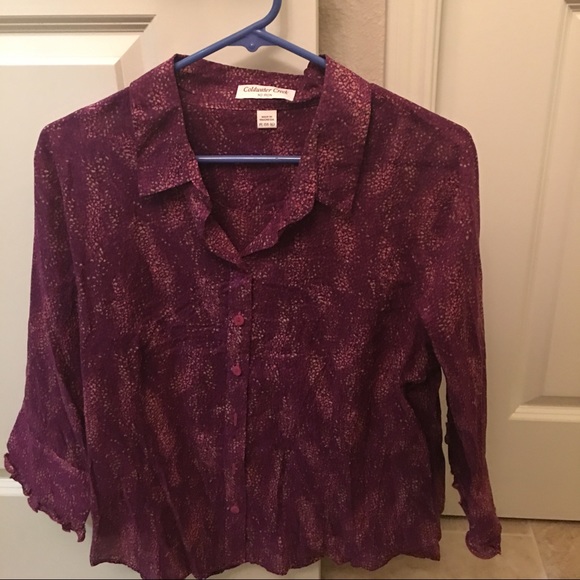 Button up blouse