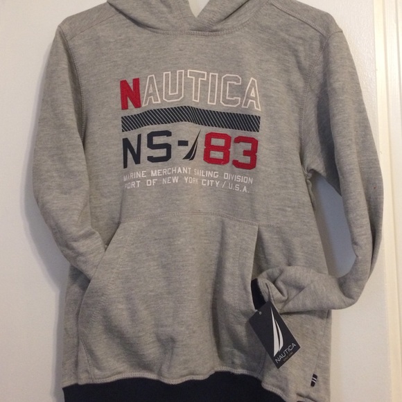 NWT Nautica hoodie youth Med (10/12) - Picture 3 of 4